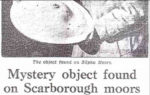 Peças de OVNI despenhado em Silpho Moor encontrados nos arquivos Science Museum