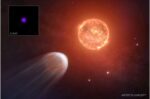 Uma estrela está a dissolver o seu planeta bebé